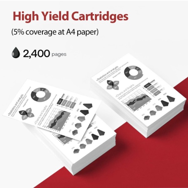 WOEBYAS 137 Compatible Toner Cartridge Replacement for Canon 137 Black Toner Cartridge, Work with Canon ImageClass D570, MF236n, MF216N, MF227dw, MF242dw, MF240, MF230, MF216n, MF236n, MF227dw (Black, 4-Pack)
